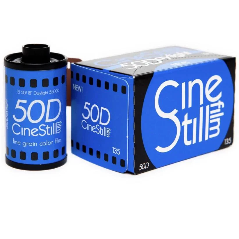 CinestillEXPIRED- 50Daylight Fine Grain 50 Color Negative 35mm Film, 36 Exposures