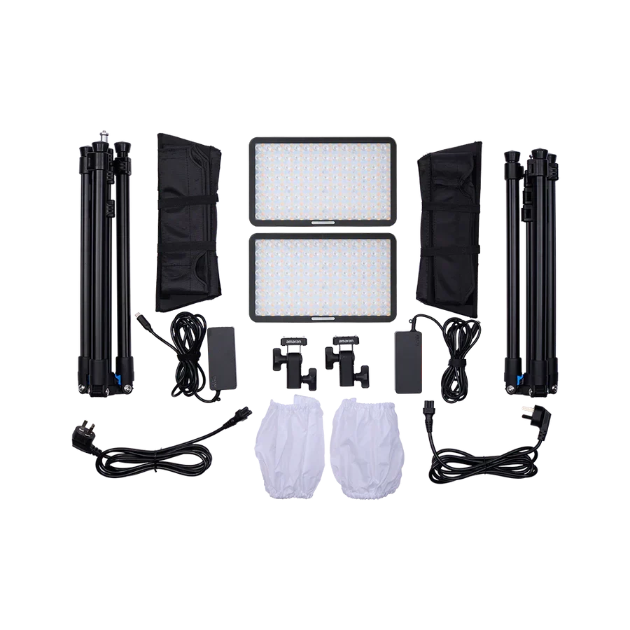 Amaran by AputureOPEN BOX- amaran Pano 60c Mini Panel Light 2-Light Kit