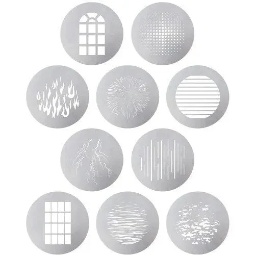 Aputure Spotlight Max 10-Piece Gobo Kit (Size A)