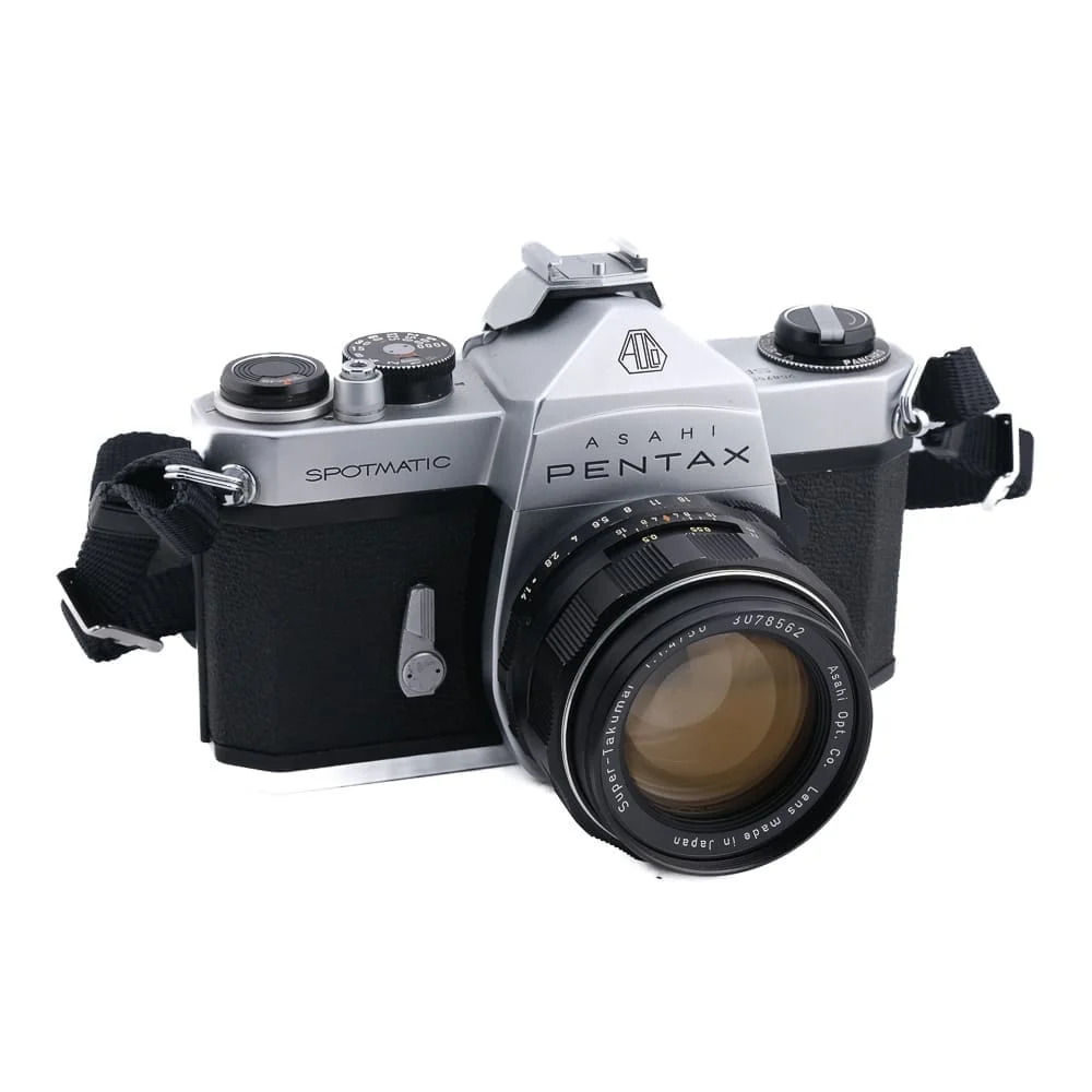 Asahi Pentax Spotmatic SP 35mm SLR Film Camera with 50mm f/1.4 Lens