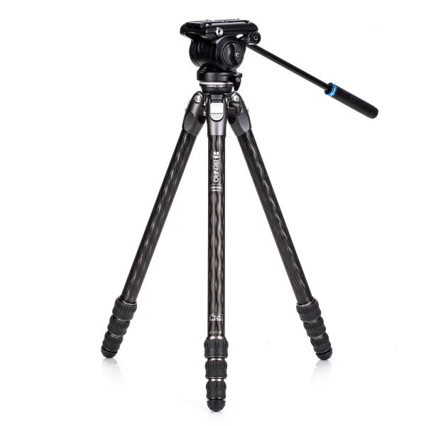 Benro#2 Tortoise Columnless Carbon Fiber with S4Pro Video Head