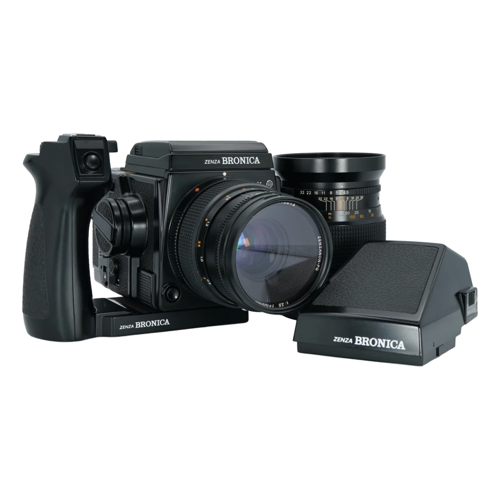 BronicaZenzaGS-1 Medium Format Kit with 100mm f/3.5 & 200mm f/4.5