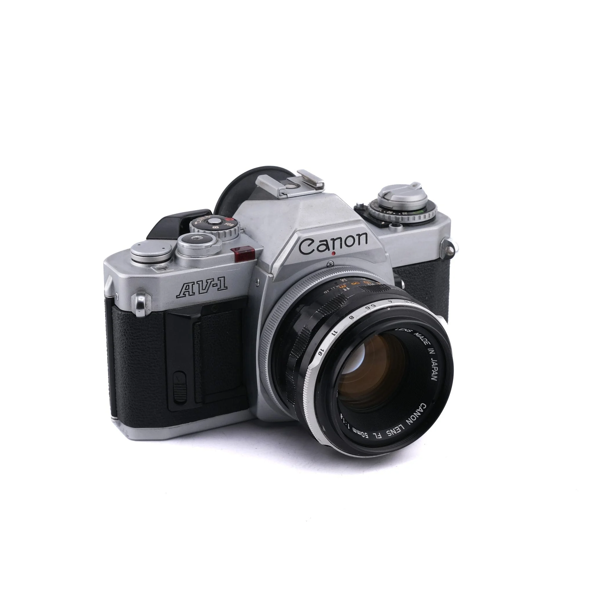 Canon AV-1 SLR Film Camera with 50mm f/1.8 Lens