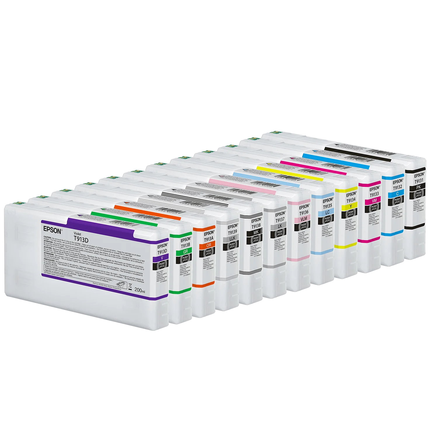 EpsonUltraChrome HDX T913 Ink, 200 ML