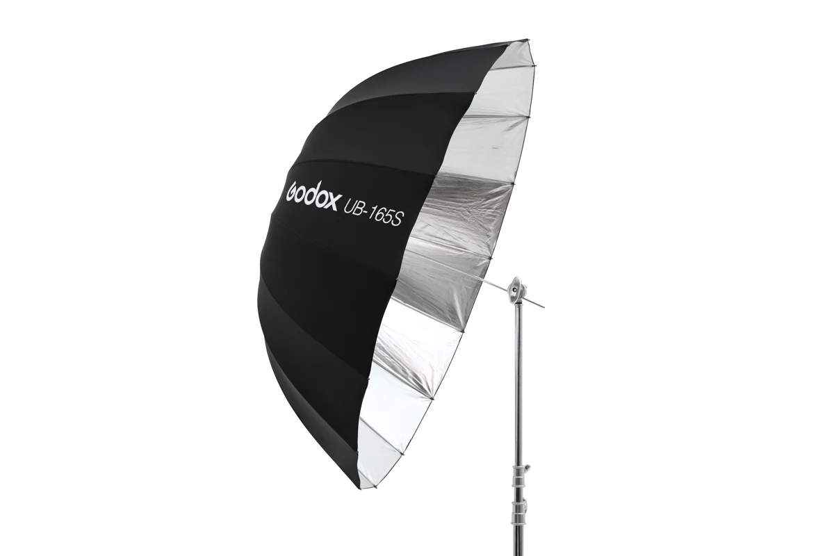 Godox 65″/165cm Parabolic Umbrella – Silver