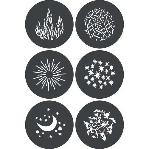 Godox GPGS1 Gobo Set for MG1200Bi Spotlight Mount (6-Pack)