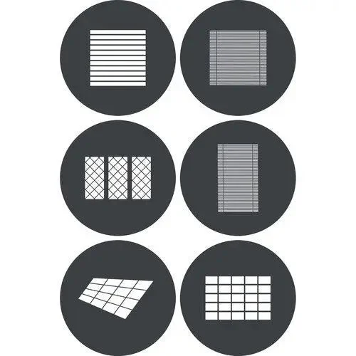 Godox GPGS4 Gobo Set for MG1200Bi Spotlight Mount (6-Pack)