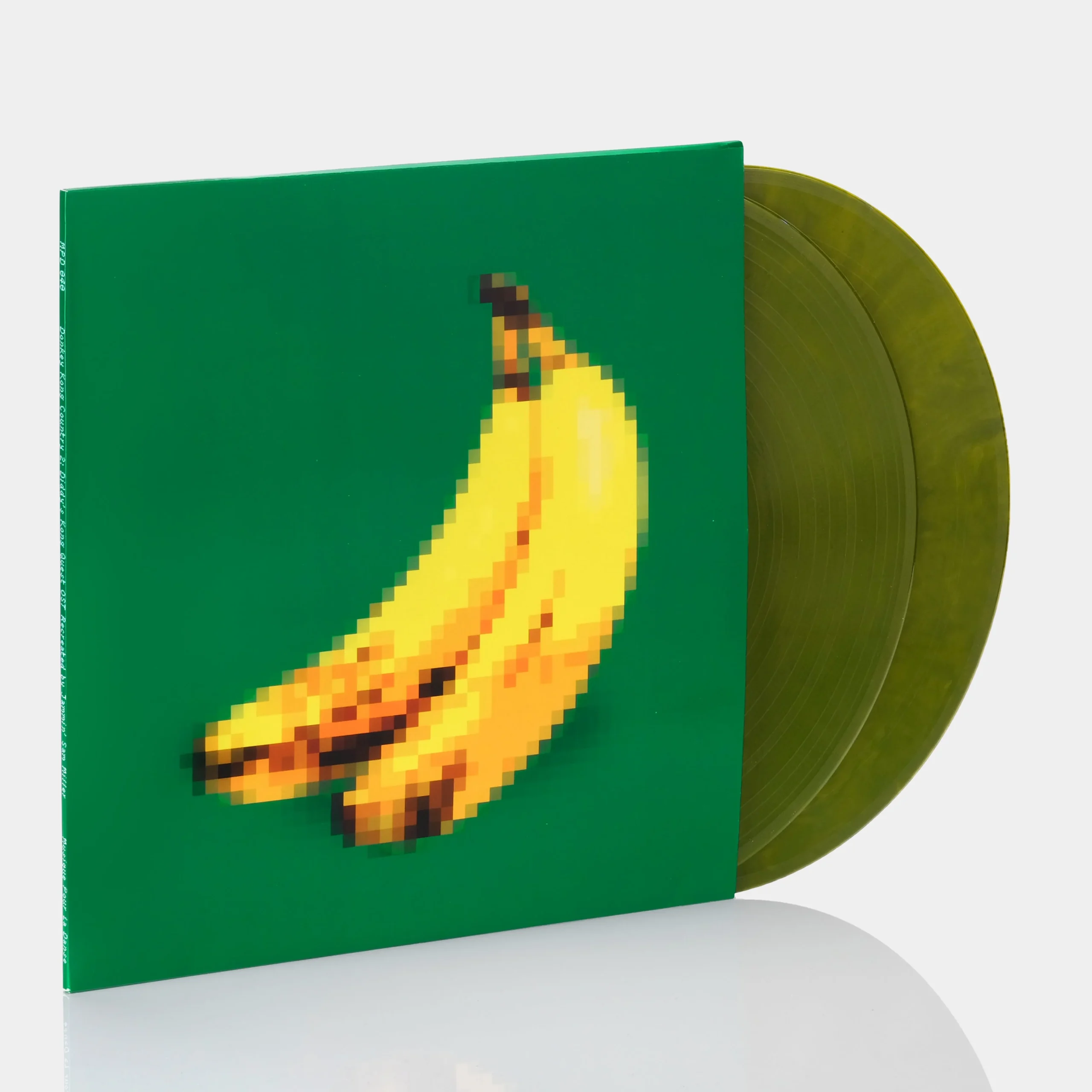 Jammin' Sam Miller – Donkey Kong Country 2: Diddy's Kong Quest (OST Recreated) 2xLP Green Vinyl Record
