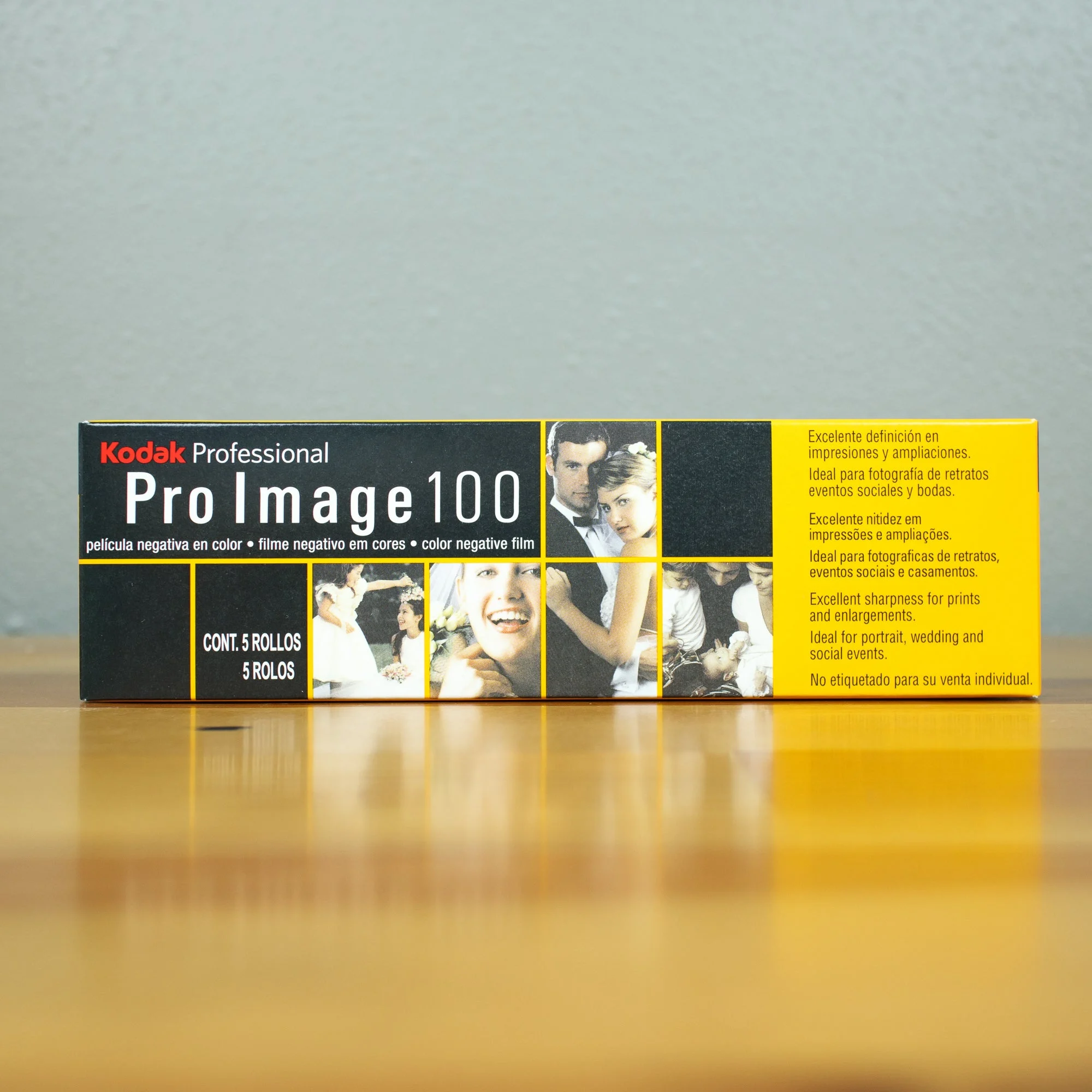 Kodak Pro Image 100 35mm 5 Pack