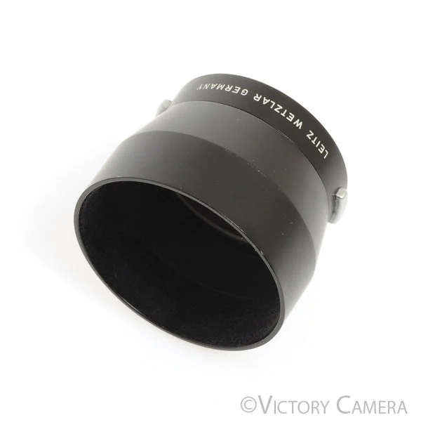 Leica IUFOO 12575 Lens Hood for 135mm Elmar 90mm Elmarit w/ Cap [EXC+]