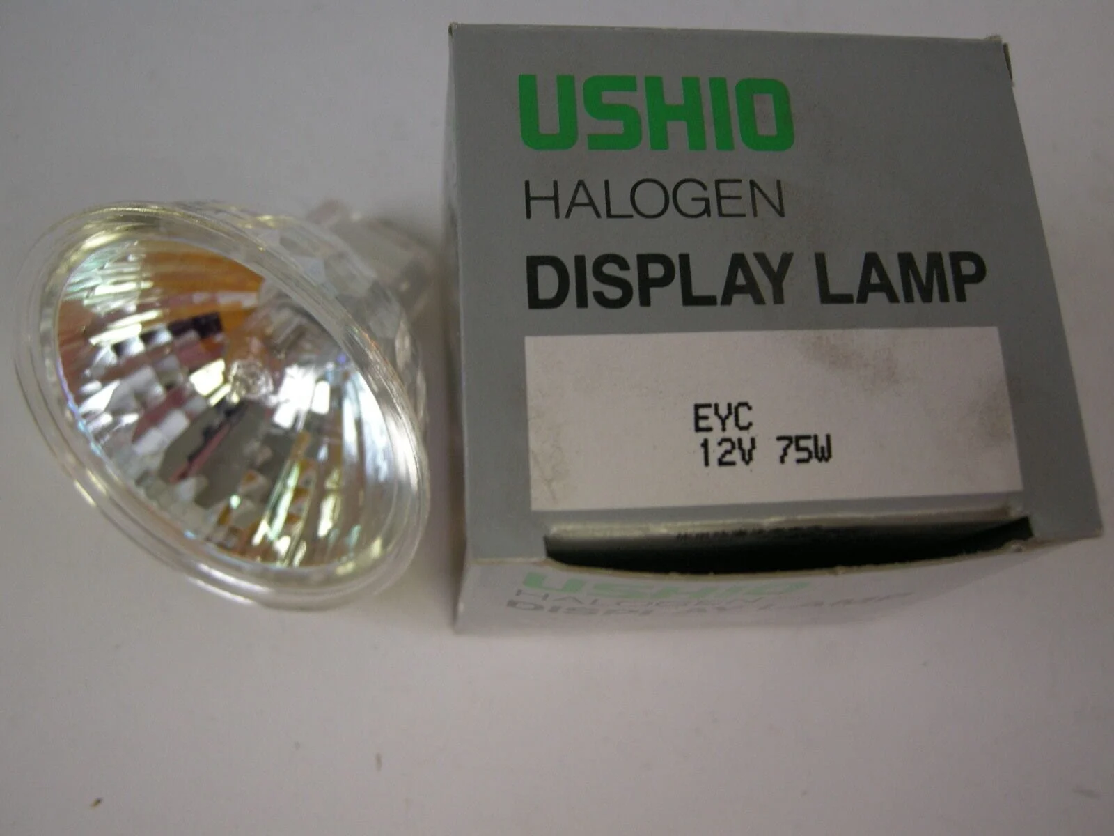 "NEW" Ushio or Halopika Halogen Display Lamp EYC 75W 12V NOS – Camera Exchange