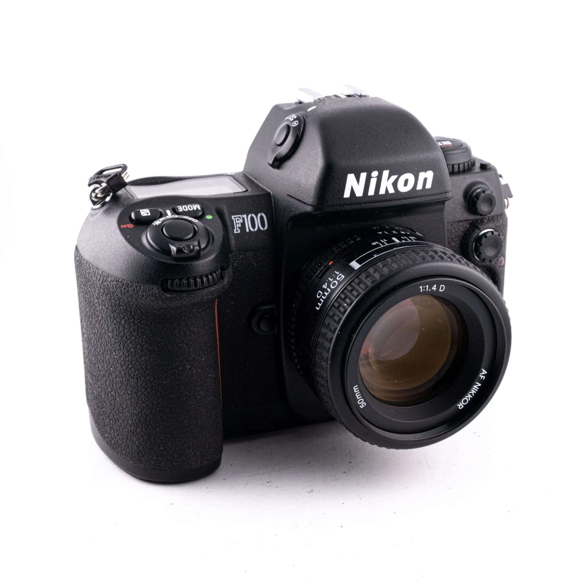 Nikon F100 35mm SLR Film Camera with 50mm f/1.4 lens