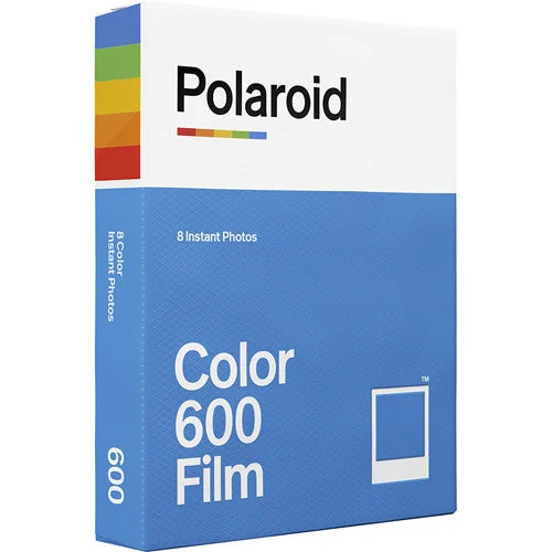 Polaroid600 White Frame Color Instant Film, 8 Exposures