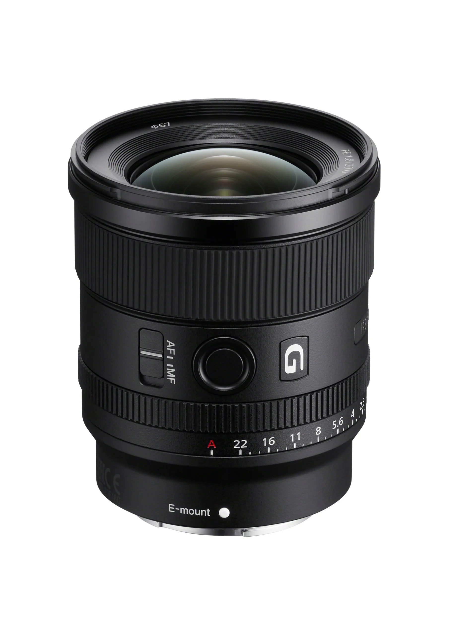 SonyFE 20mm f/1.8 G Lens